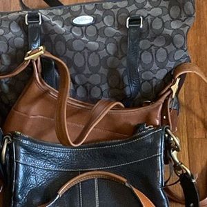 Brown Vintage Coach Bag